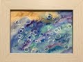 水彩画 水玉模様 “Watercolor Polka dots” “수채화 물방울 무늬”
