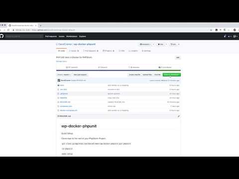 WP PHPUnit Docker