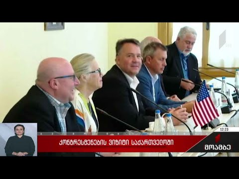 კონგრესმენთა ვიზიტი საქართველოში