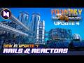 TRAINS &amp; REACTORS; New Feature Added In FOUNDRY - Update 4 | Showcase #ad