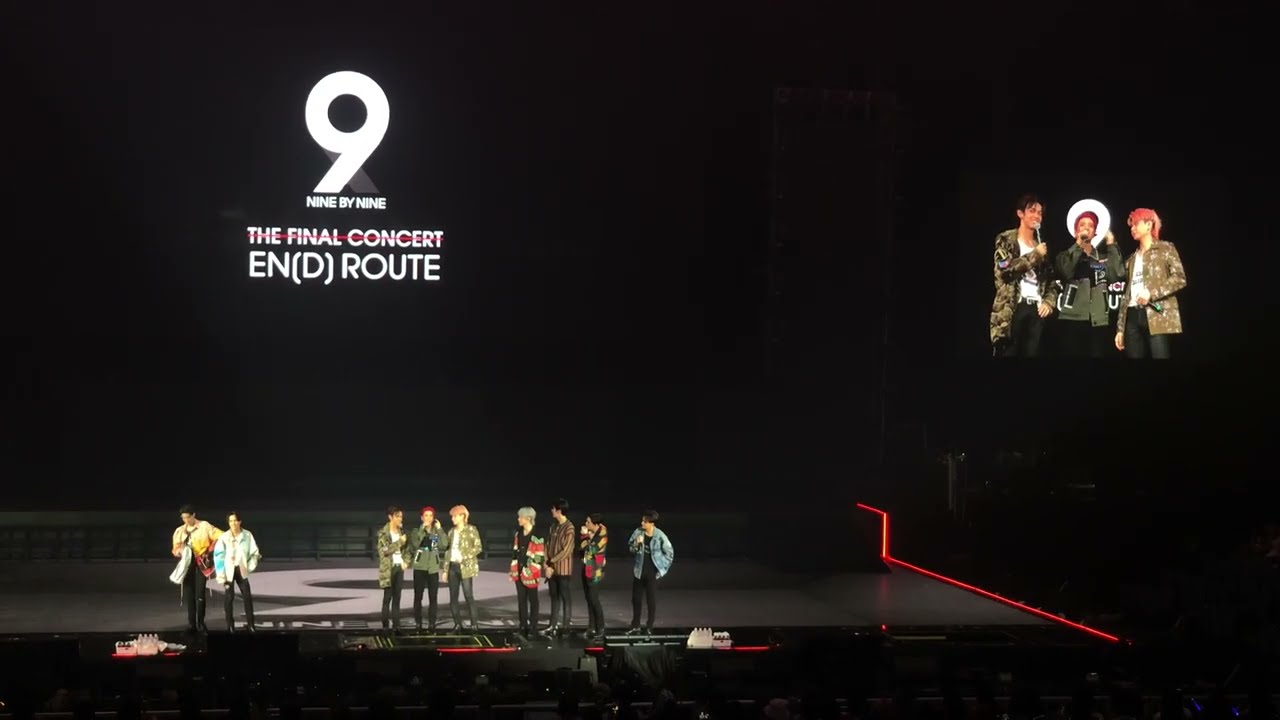 9x9 - Talk ยูนิตสามทหารหัวสี เช่เติร์ดแจ๊คกี้ @ The FinalConcert ENDROUTE @  (Final Show รอบค่ำ)
