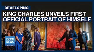King Charles Unveils First Official Portrait of Himself | Dawn News English