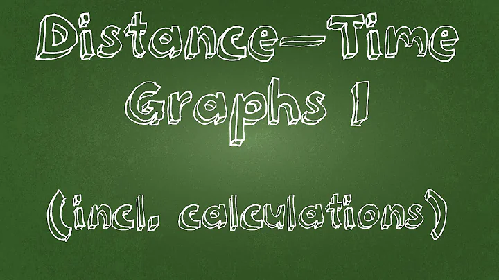 Distance Time Graphs