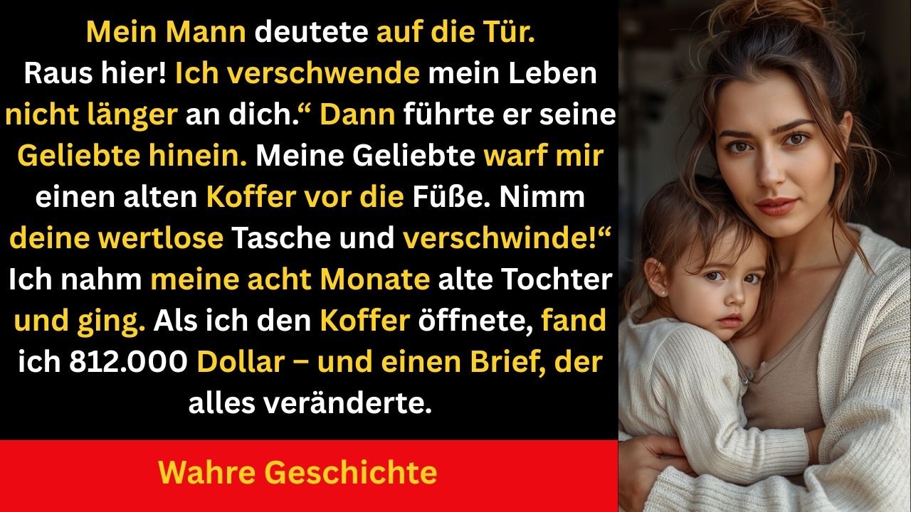 Er verließ mich für seine Geliebte – dann gab mir meine Schwiegermutter einen mysteriösen Koffer.