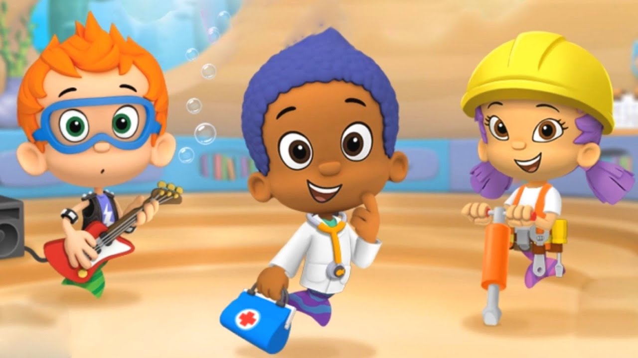 Bubble Guppies Career Day Dress Up - Fun Educational Cartoon Game for Kids ...
