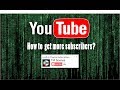 How to make a YouTube subscription link and get more subscribers.