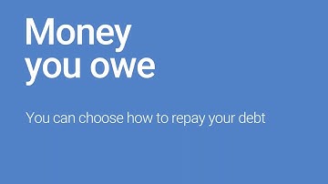 Money you owe - Centrelink online account