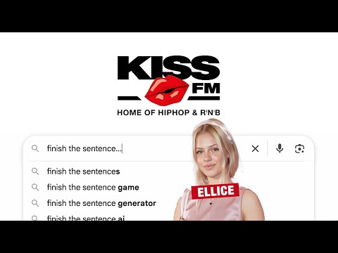 DAVOR hat ELLICE wirklich Angst... FINISH THE SENTENCE presented by KISS FM