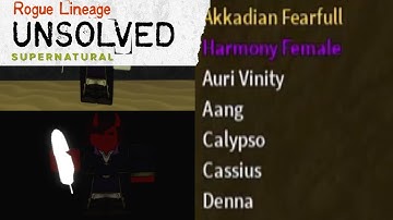 Rogue Lineage Unsolved | The Purple Name