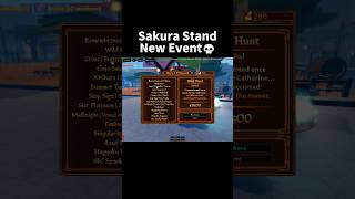 Sakura Stand New Event