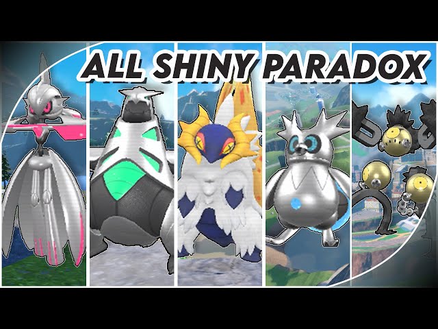 How to get Shiny Paradox forms in Pokemon Scarlet and Violet?