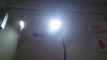 Emergency Lights & Exit Signs Test 3