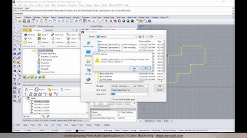 Understanding Feed Rate Optimization in 2½ Axis Machining