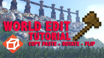 Tutorial World Edit [Copy Paste-Rotate-Flip]