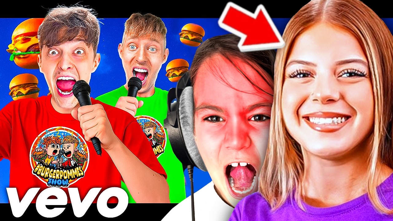 YOUTUBER bewerten NEUEN BURGERPOMMES SONG! 😱 (ZAHIDE, LEONTIN...)