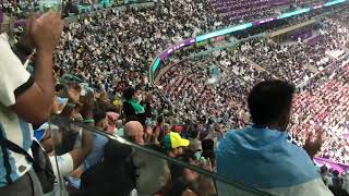 Argentina vs Croatia - Modric gets standing ovation from Argentina fans when being sub - World Cup