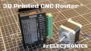 3D Printed CNC Router - #2 Electronics