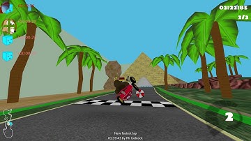 SuperTuxKart 0.9.3 Nostalgia reverse