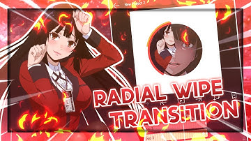 Radial Wipe Transition Tutorial | Alight Motion 3.10.2 |