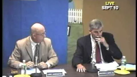 Foxborough School Committee Meeting - 9/10/07