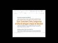 Translate otomatis langsung di Word! #microsoftword #word #wordtips #shorts #shortvideo #trending