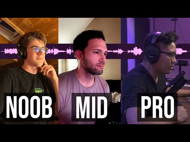 Noob vs Pro Producers: Can you hear the difference? class=