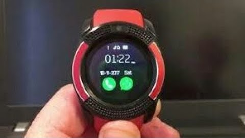 how to set password in v8 smart watch