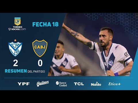 #TorneoSocios | Fecha 18 | resumen de Vélez - Boca