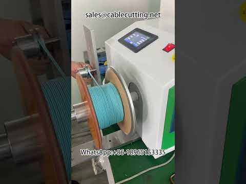 Wire Harness Processing Machine for Fibre Optic Cables and Network Patch Cords