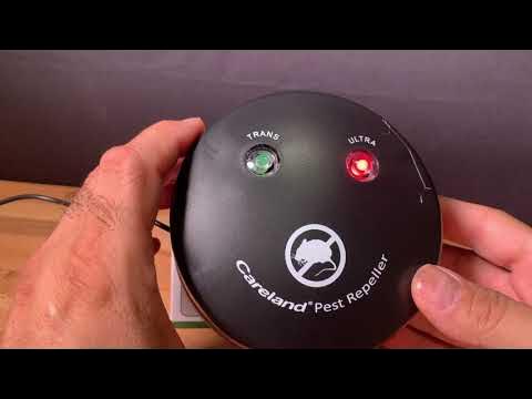 Careland Ultrasonic Repellers Squirrel Repellent,Mouse Repllent 360