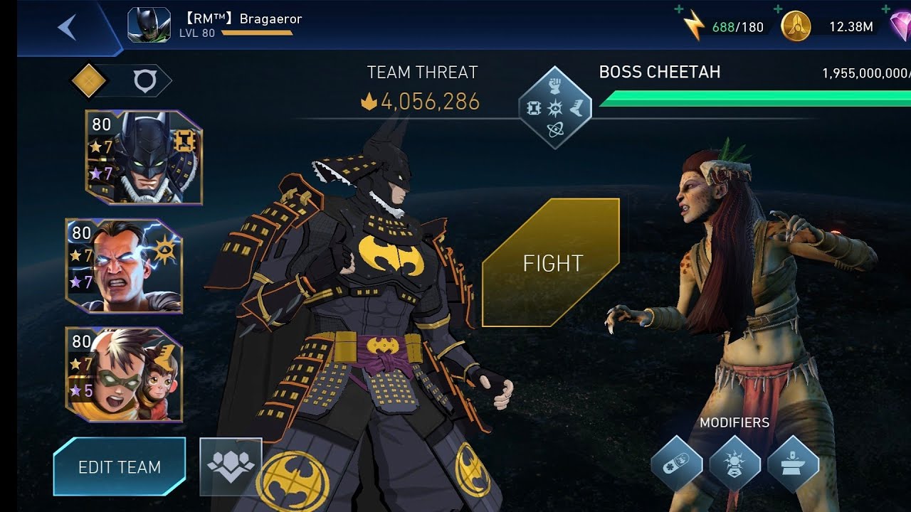 INJ2M - "H7" Rise of Krypton  "ROK" - Boss Cheetah 1shot.