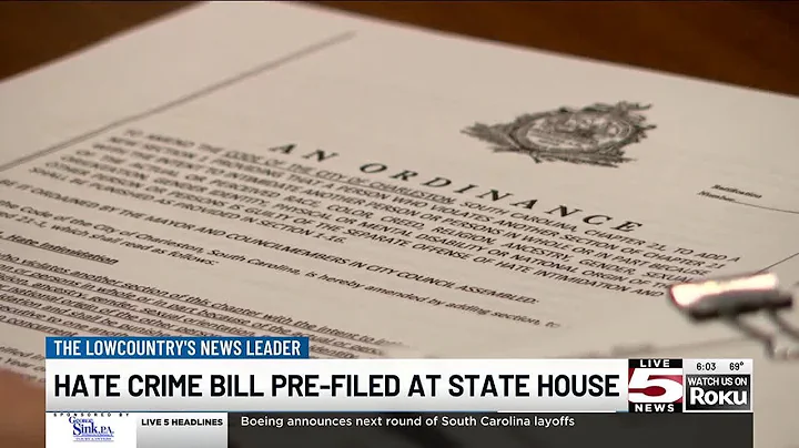 VIDEO: Once again, hate crime bill pre-filed at South Carolina Statehouse