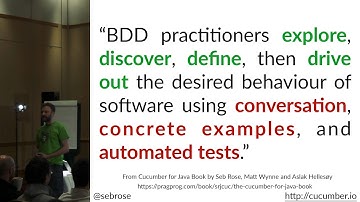 Intro to TDD and BDD - Seb Rose [ACCU 2017]