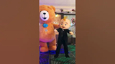 Boss baby 🤪 Mascots | #Dance#YouTube#Shorts#Vairal |