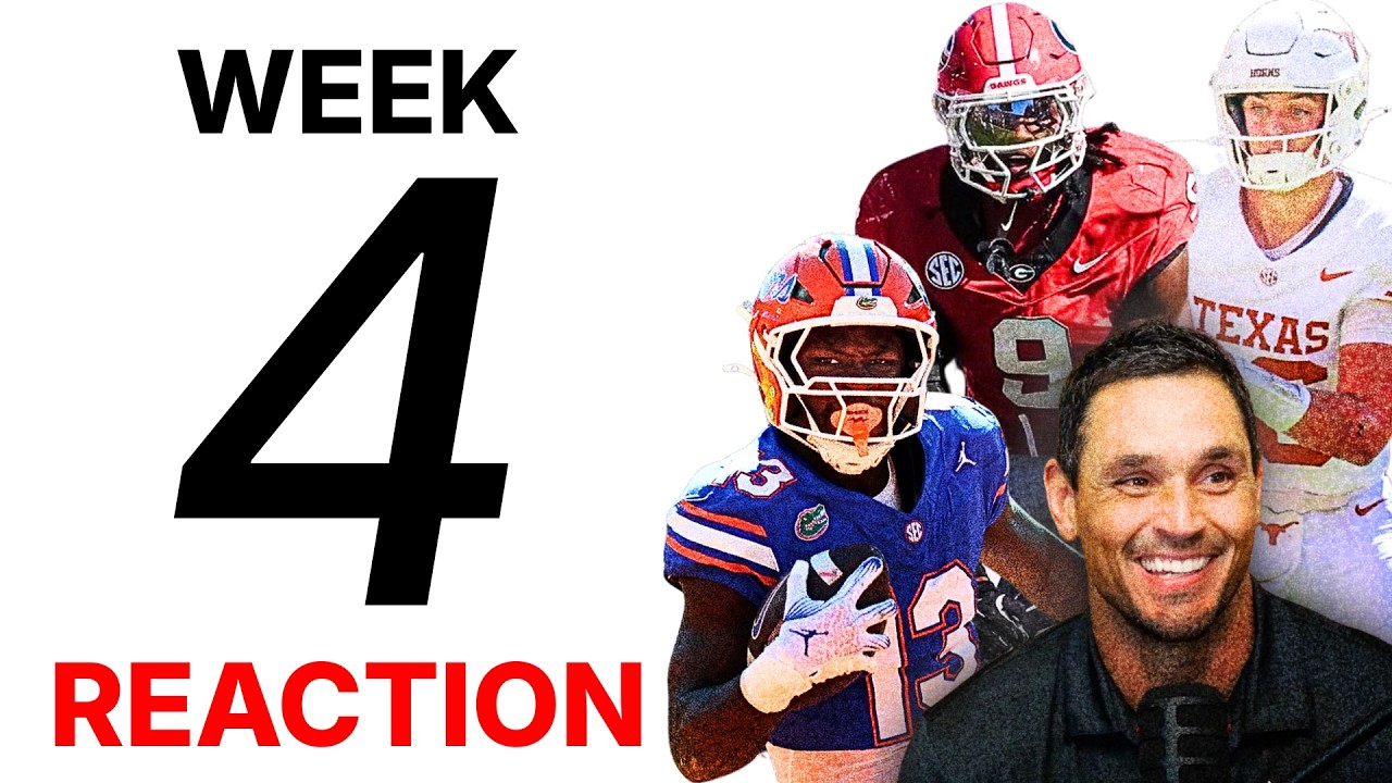 CFB Week 4 INSTANT REACTION: Texas-Tennessee, Ole Miss-Florida, Oklahoma-Georgia and MORE