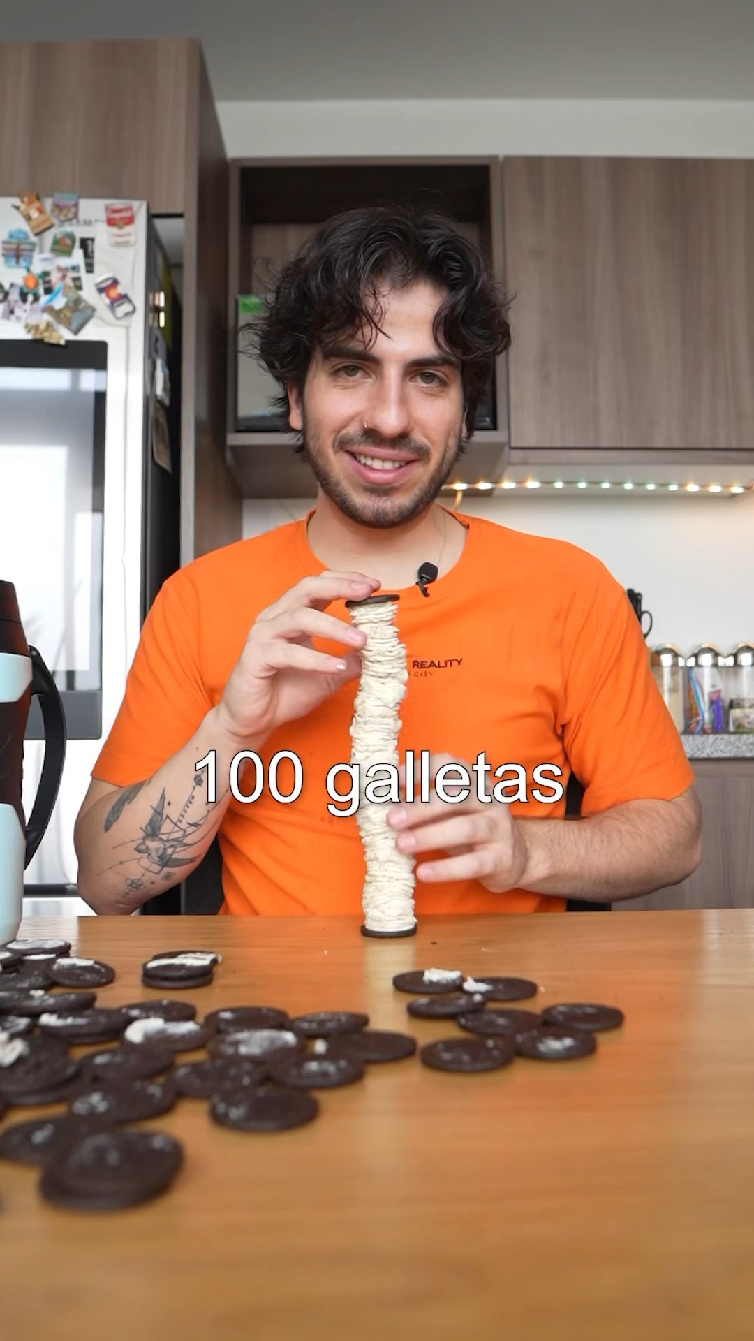 Hice una oreo de 100 capas.