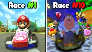Mario Kart, But I Add a Mod Every Race...