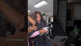 Curly hair flip over weave 🥰 #curlyhair #flipover #weave #curls