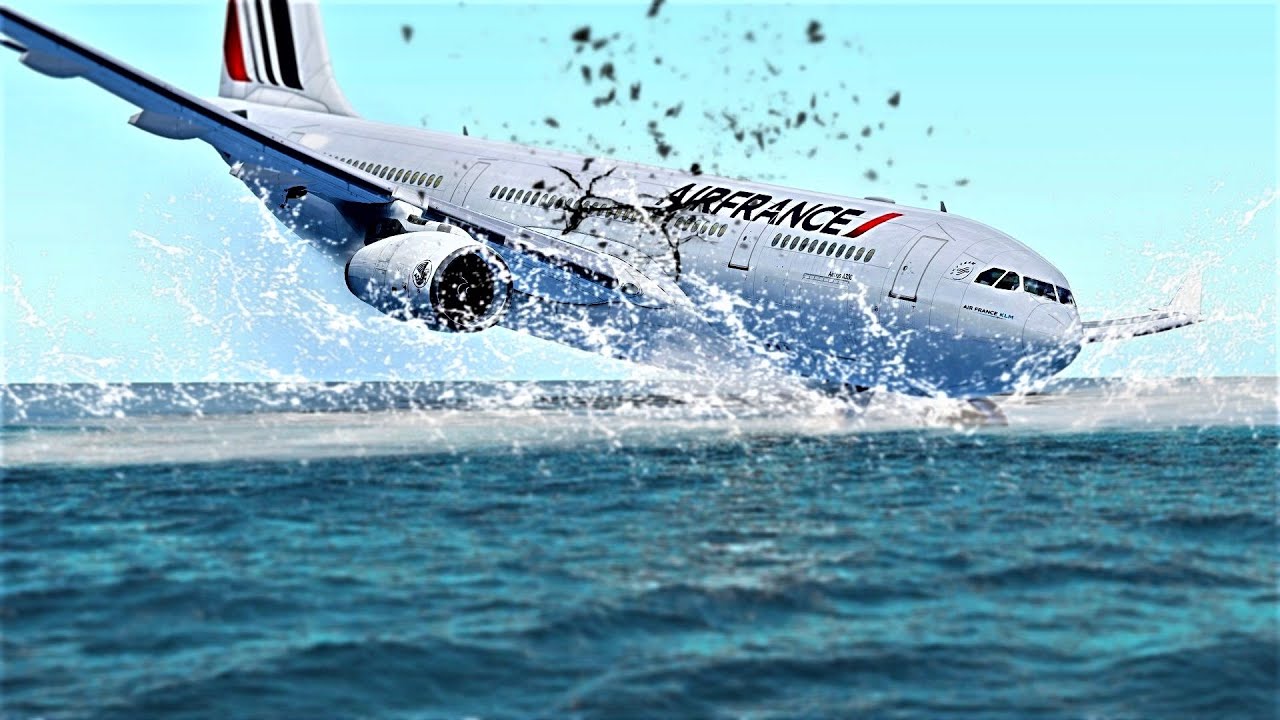 😱A330 How It Fell On The Atlantic Ocean, Air France Flight 447 [AF447