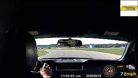 Gingerman Raceway in-car line tutorial, original circuit configuration