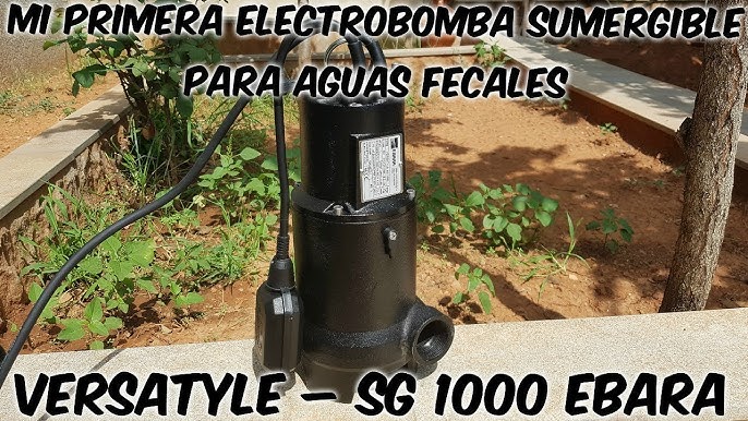 Nuevas bombas sumergibles para aguas limpias, sucias y mixtas (Bricocrack)  