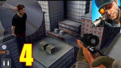 Sniper 3D Gun Shooter Gameplay Walkthrough Part -4(iOS Android) Game 4k Shooting Gameplay 🤘😎