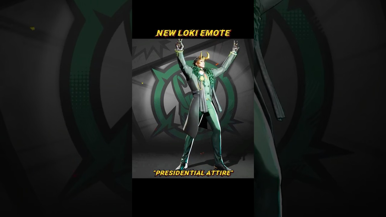 NEW LOKI EMOTE “Presidential Attire” 