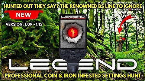 Nokta Legend (1.09 - 1.15 BEAST/DT MODE) **PRO COIN & IRON INFESTED SITE SETTINGS** Metal Detecting