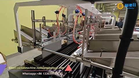 WELL Automatic partition assembler machine #manufacturing #packingmachine