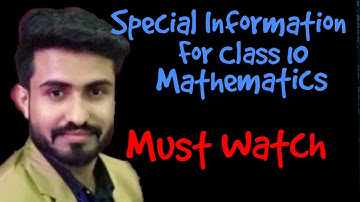 Mathematics Class 10 Deleted syllabus Chapter wise