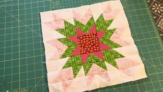 Tiny Blessings Quilt sampler | Christmas quilt | December Star quilt block