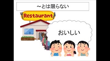 JLPT N3文法 ～とはかぎらない