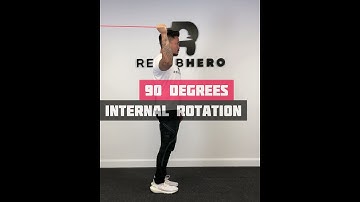 90 Degrees Internal Rotation - How to strengthen the rotator cuff
