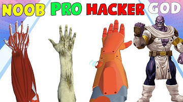 NOOB vs PRO vs HACKER vs GOD in Plaster Run